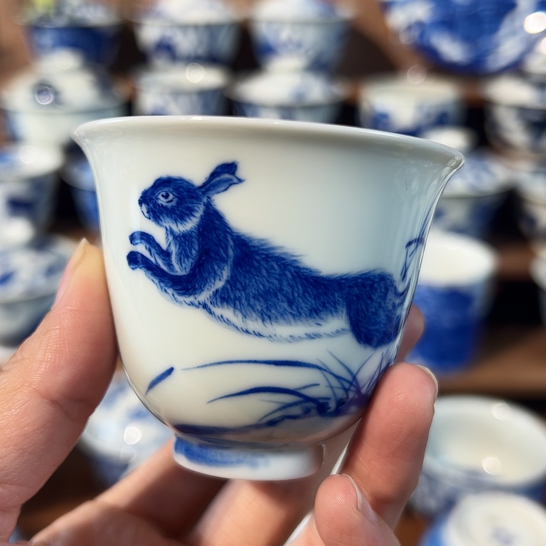 拾藝致物兔子杯杯