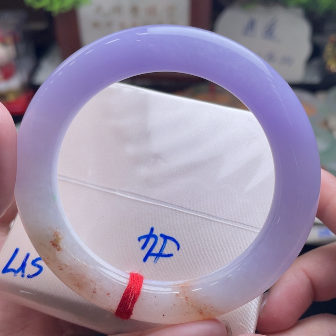 翡翠未镶嵌手镯54亮紫 强推 闭眼排