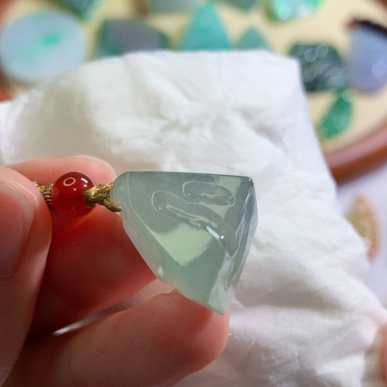 【闪购商品】翡翠吊坠(不含链)未镶嵌 9960