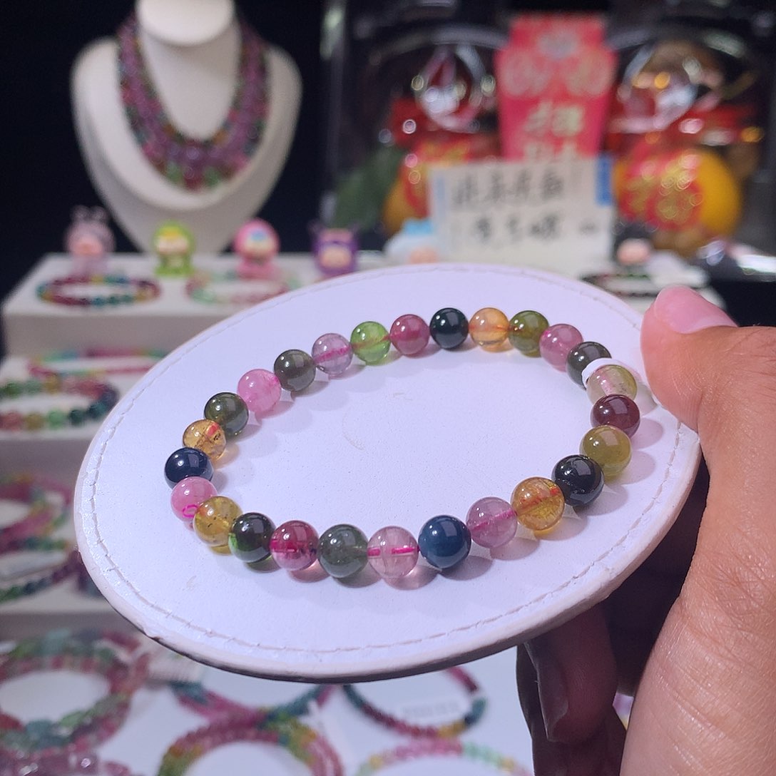 碧玺手链未镶嵌碧玺