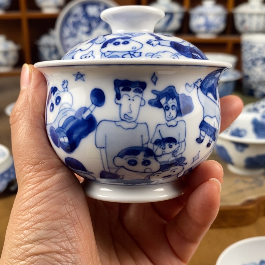 瓷片景德镇陶瓷手绘茶器285
