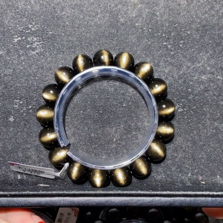 黑曜岩手链未镶嵌