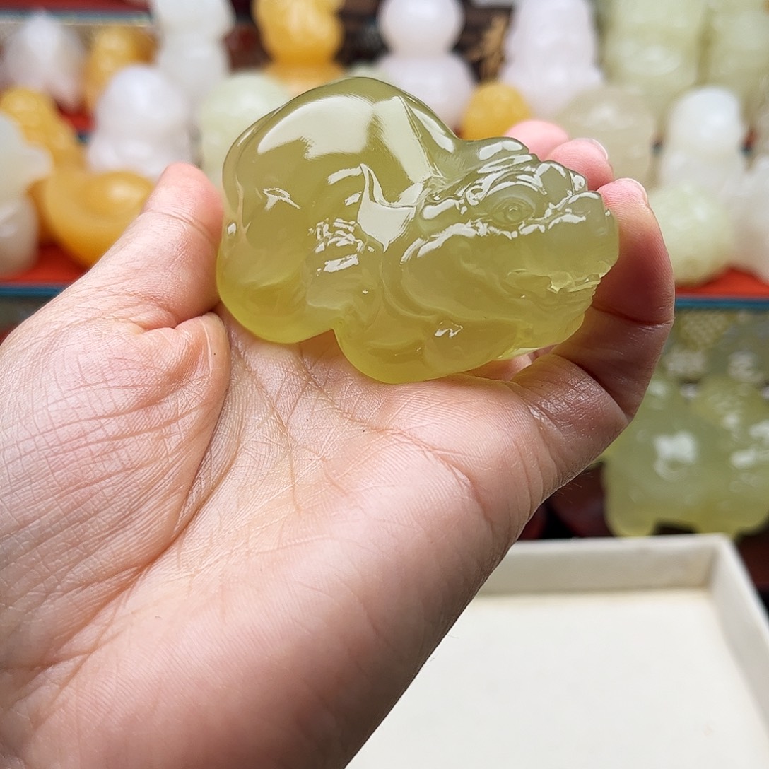 1***2石材貔貅手把材料