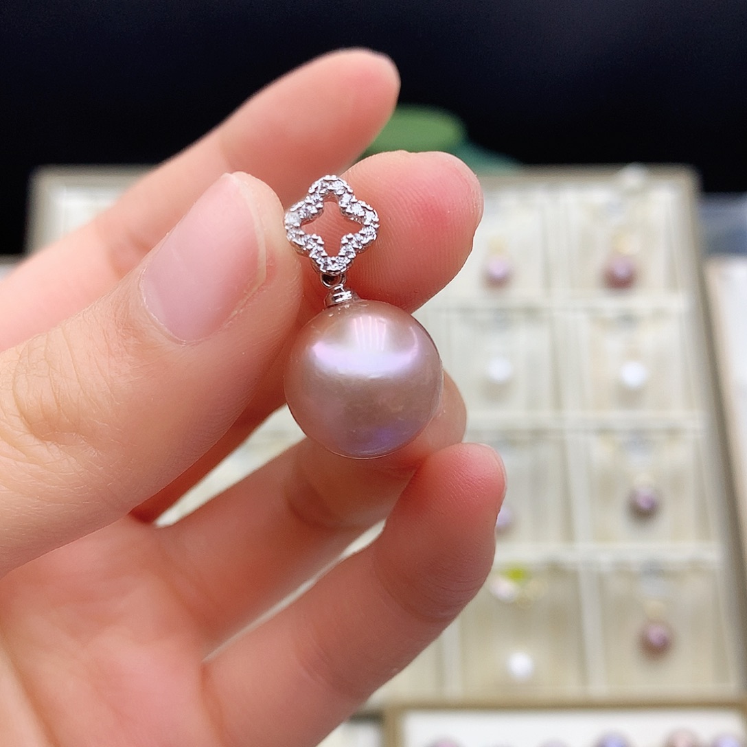 淡水珍珠颈饰合金