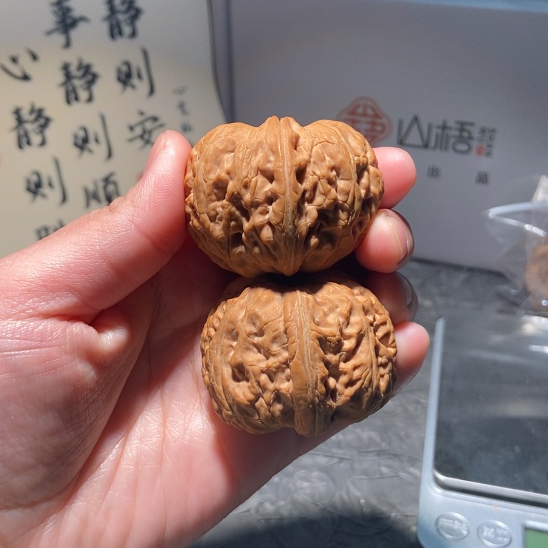 核桃把件赵*全品43元宝