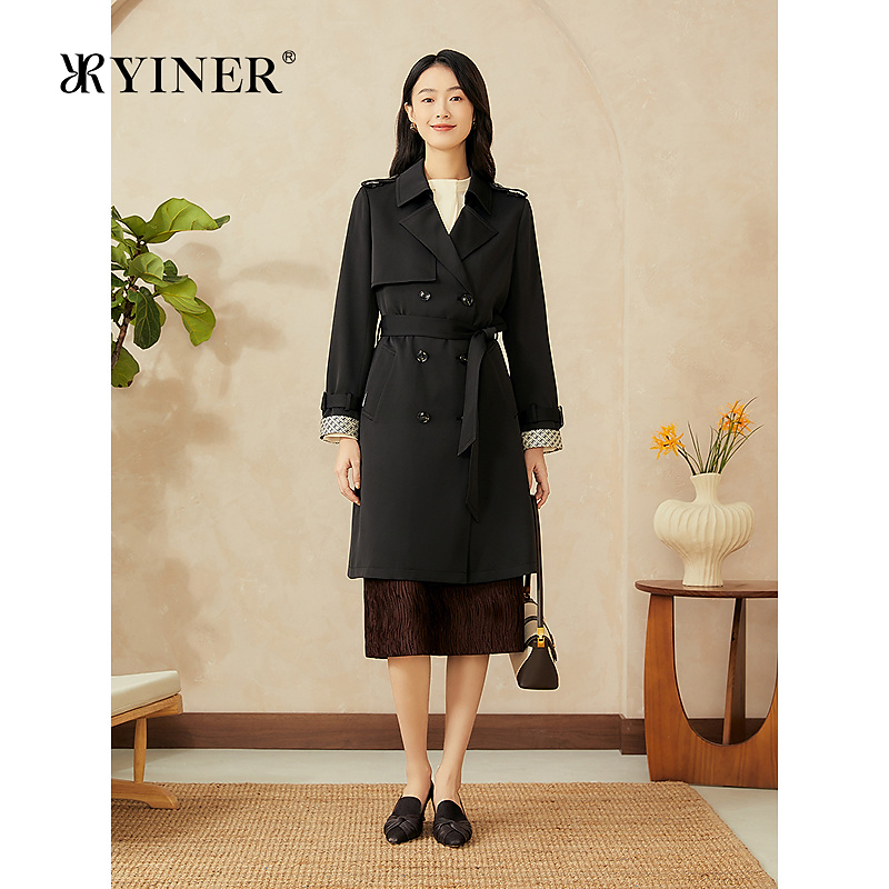 YINER音儿专选女装风衣外套8C65107016