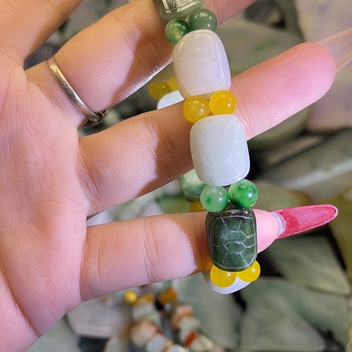 翡翠散珠天然翡翠