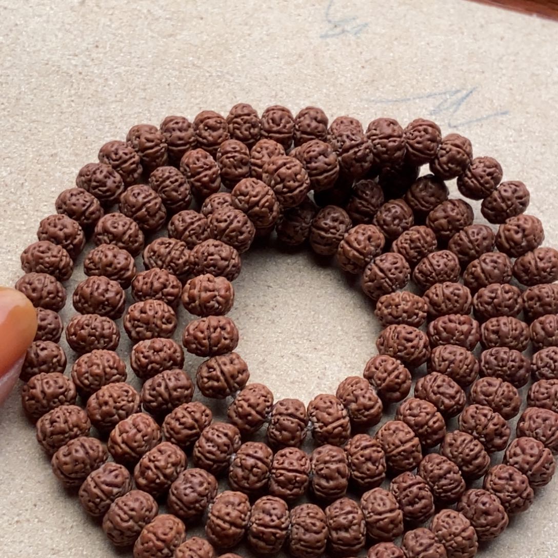 金刚菩提把件H*纯血老树王108卡7