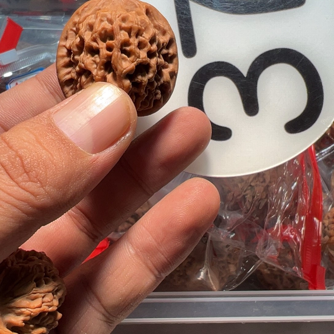 j***g文玩核桃，白色37号