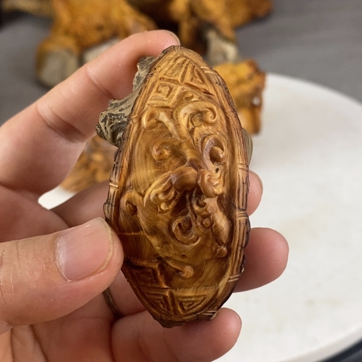 柏木（崖柏）用****2手把件