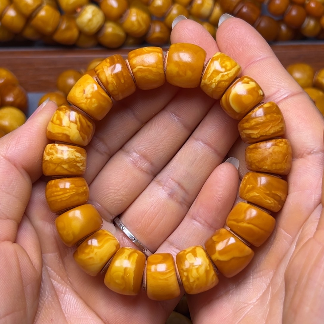 蜜蜡未镶嵌吊坠(不含链)