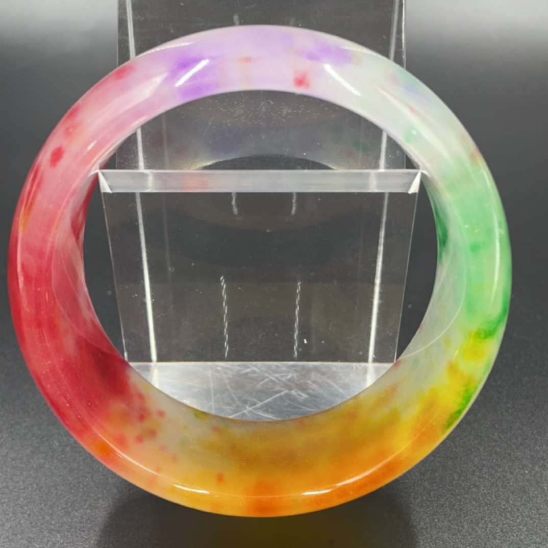 524   四彩大车轮镯