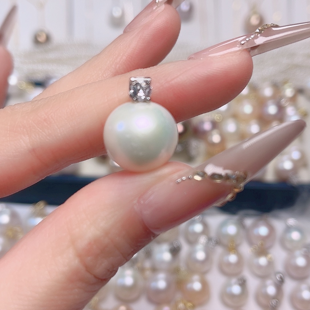 用***d未镶嵌吊坠(赠链)淡水珍珠