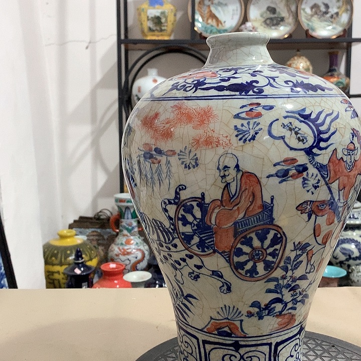 陶摆件博古架陶瓷摆件