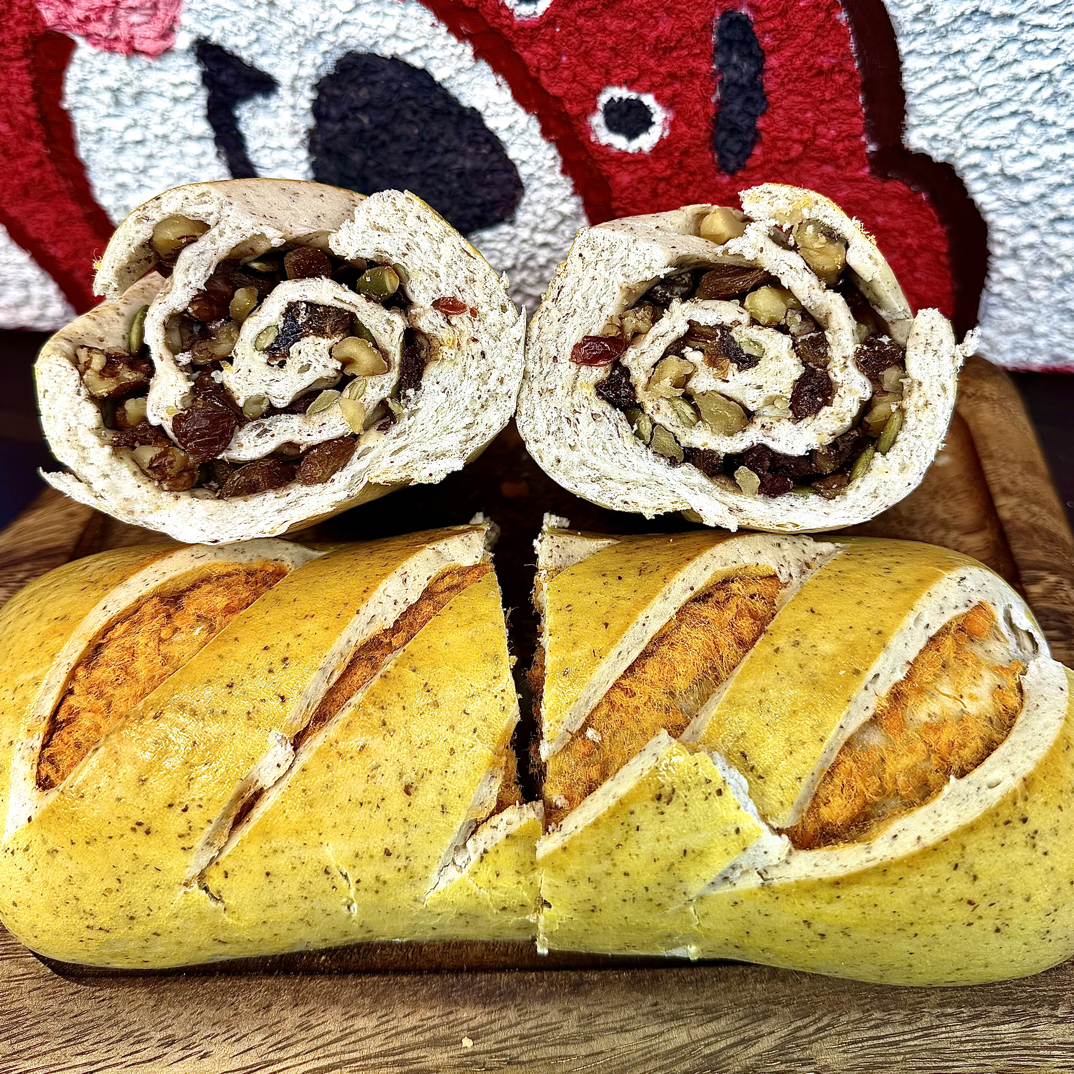 纯手工全麦大列巴【1个】发中通