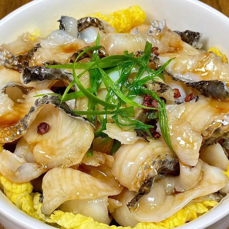 免浆黑鱼片  海鲜