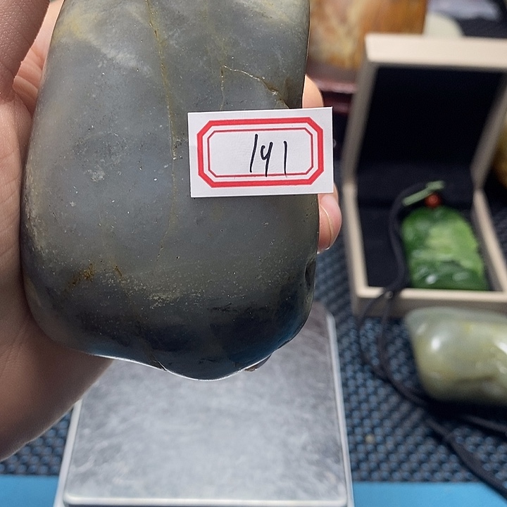 和田玉未镶嵌挂件191