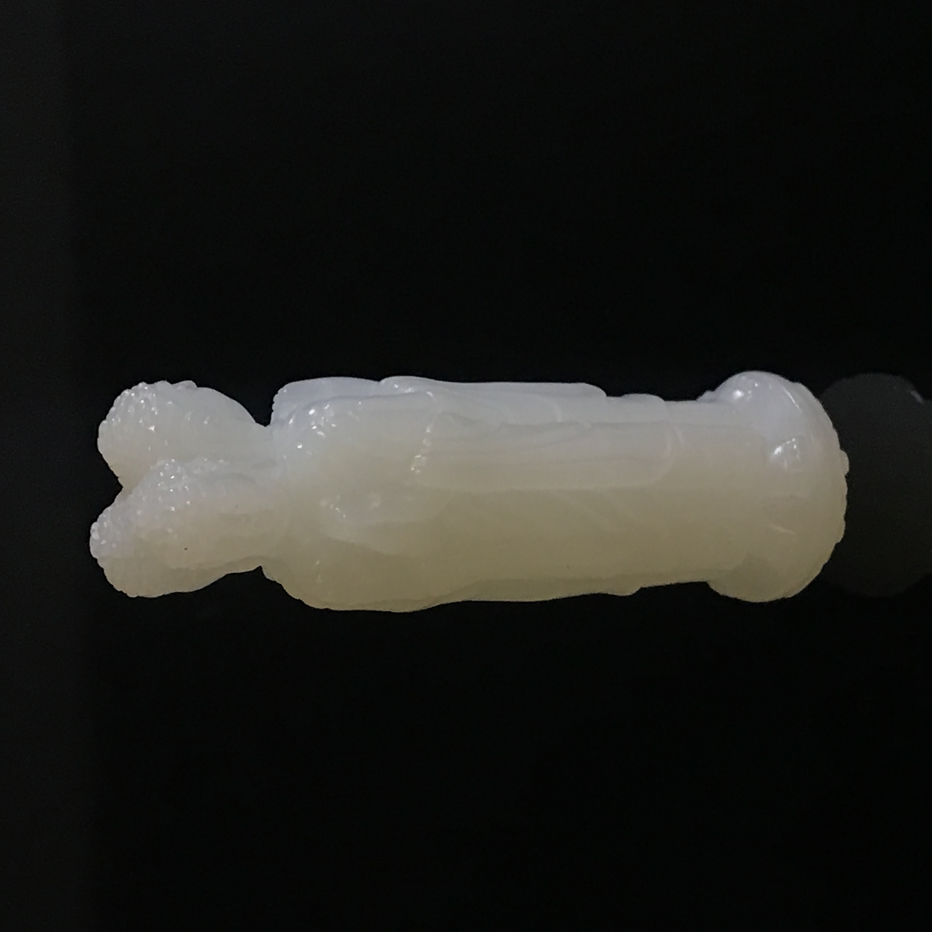 20世纪和田玉三世佛/HY516633/金玉良缘/槐荫山房