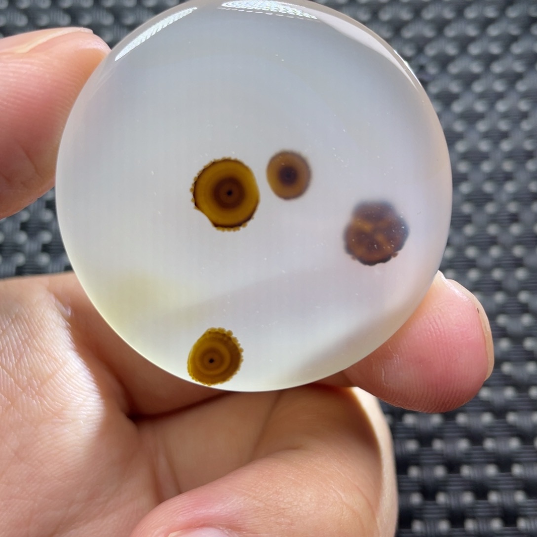 未镶嵌颈饰玛瑙/玉髓缘*