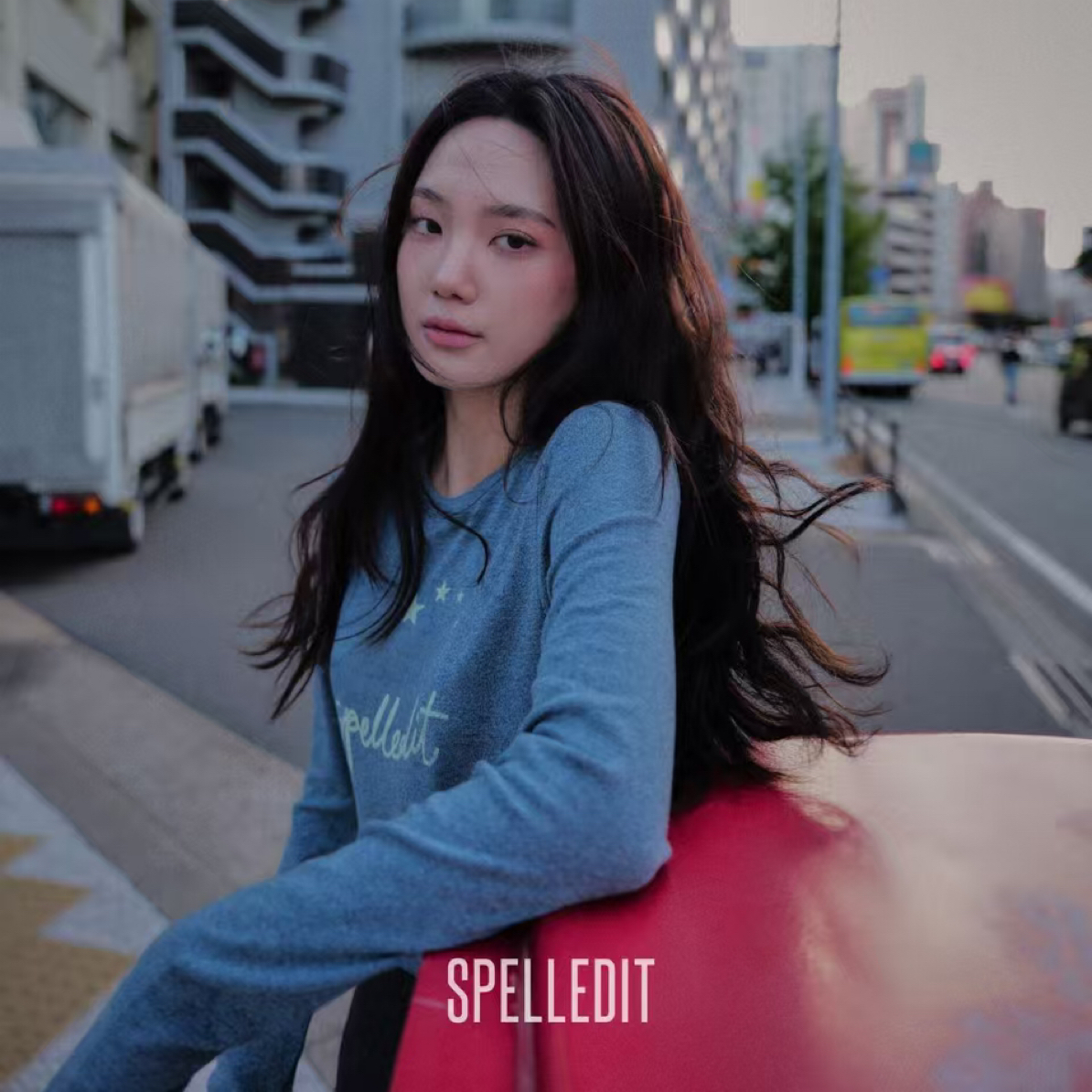 SPELLEDIT25冬五期影迷修身长袖T