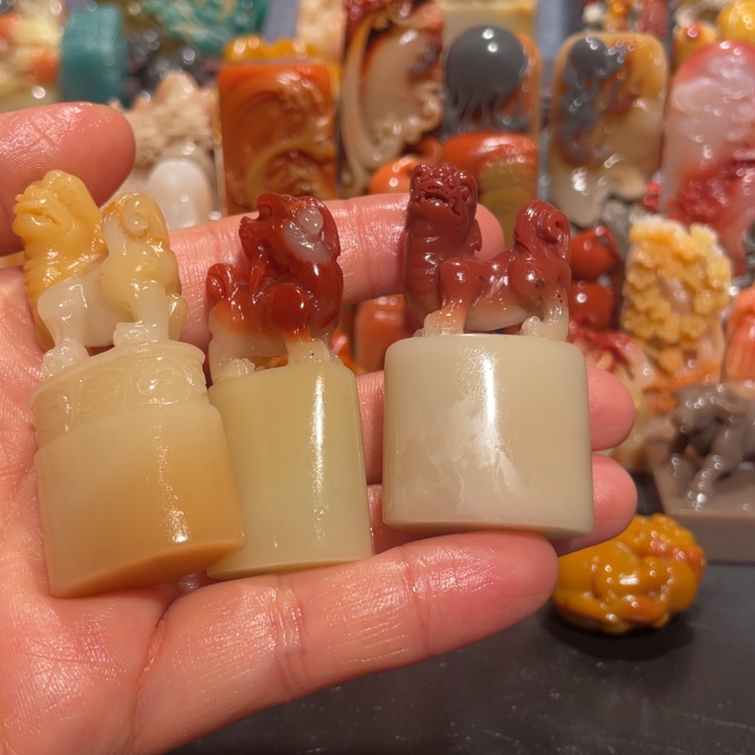 寿山石印石精美印