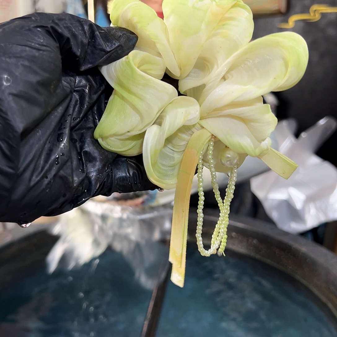 720泡芙发圈龙井山茶