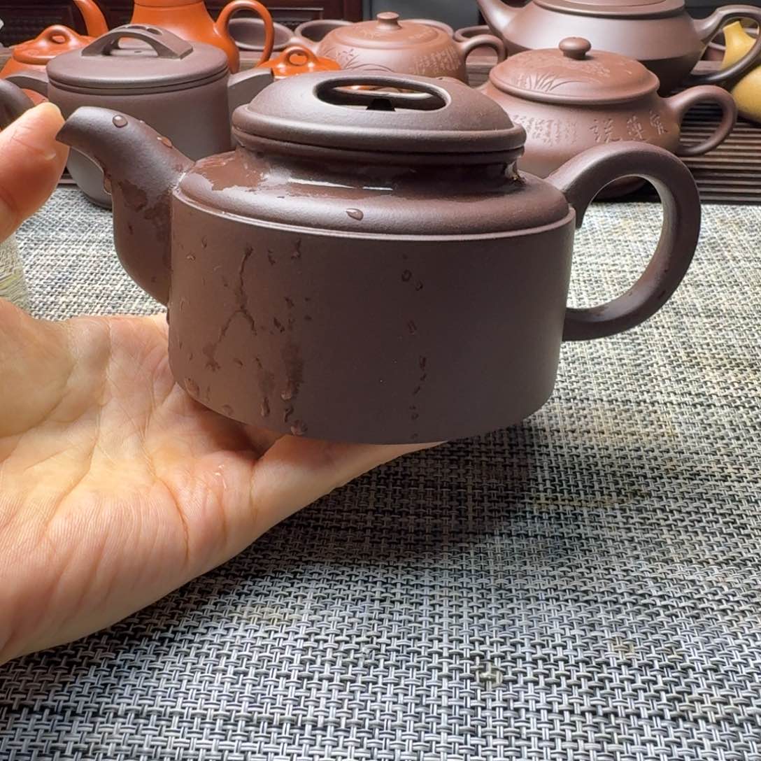 茶壶紫砂320cc紫砂壶紫泥