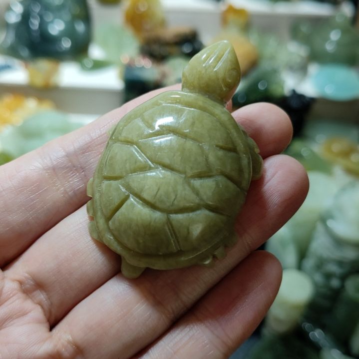 岫玉未镶嵌小乌龟款式