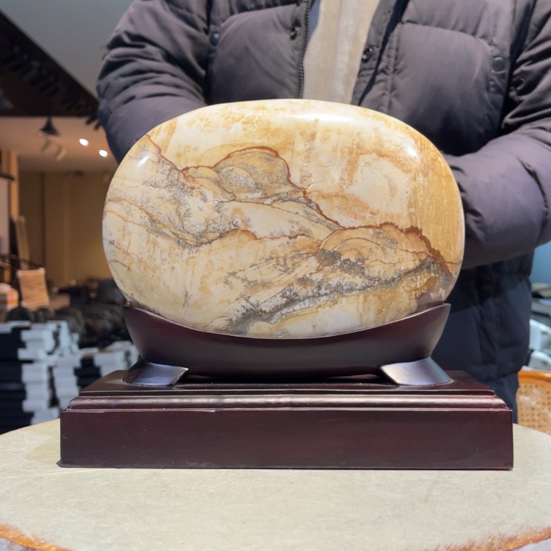 彩石23/20/4.5 三峡清江画面石