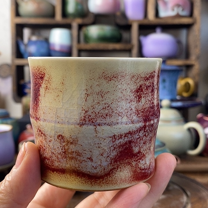 王*亚中国神后钧瓷茶具