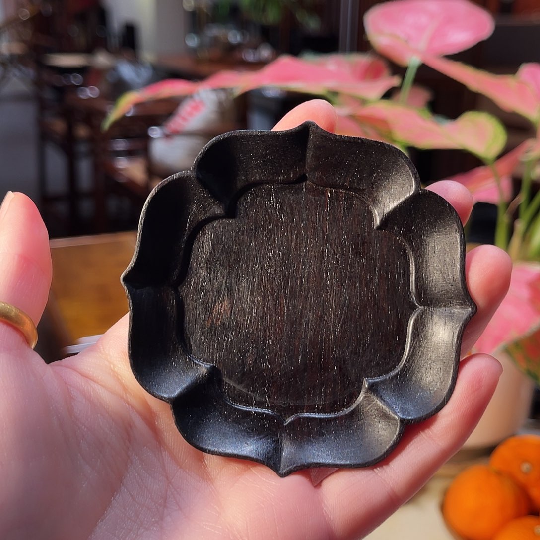 成套家具紫檀木类紫光檀杯垫