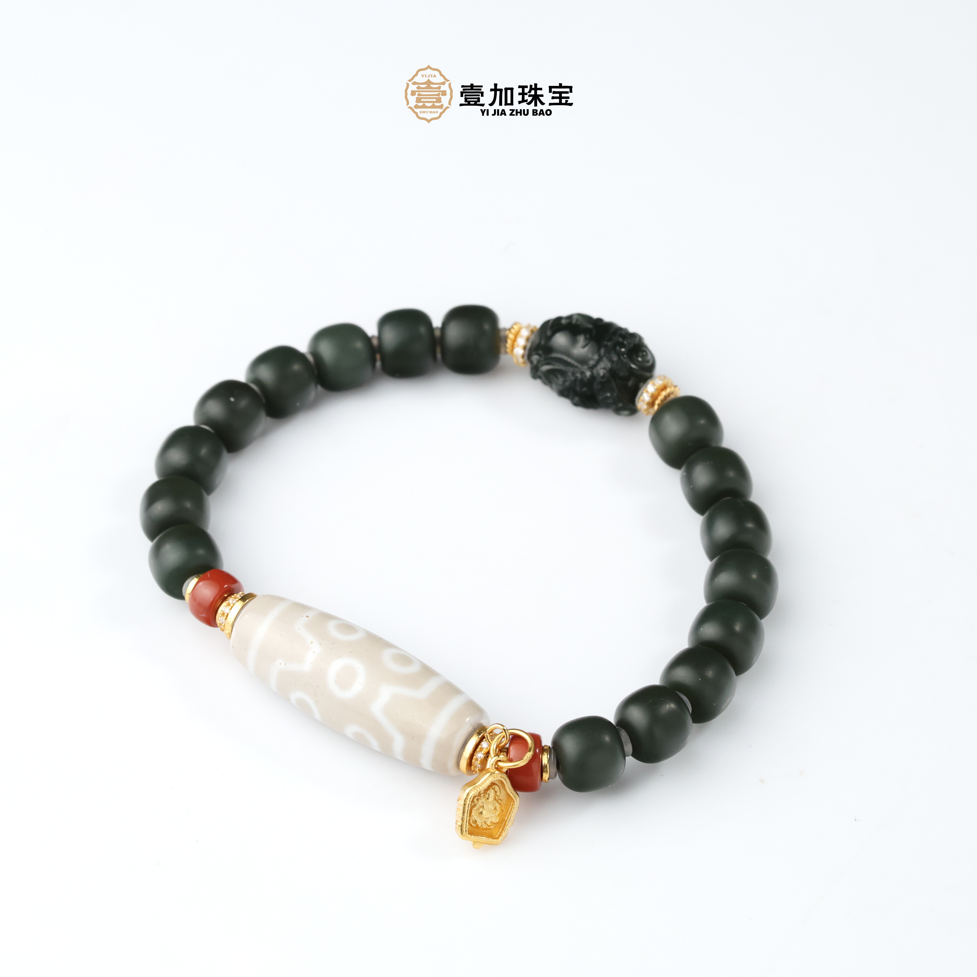 小青|手工设计七眼塔青手串多样性发一--2007Z