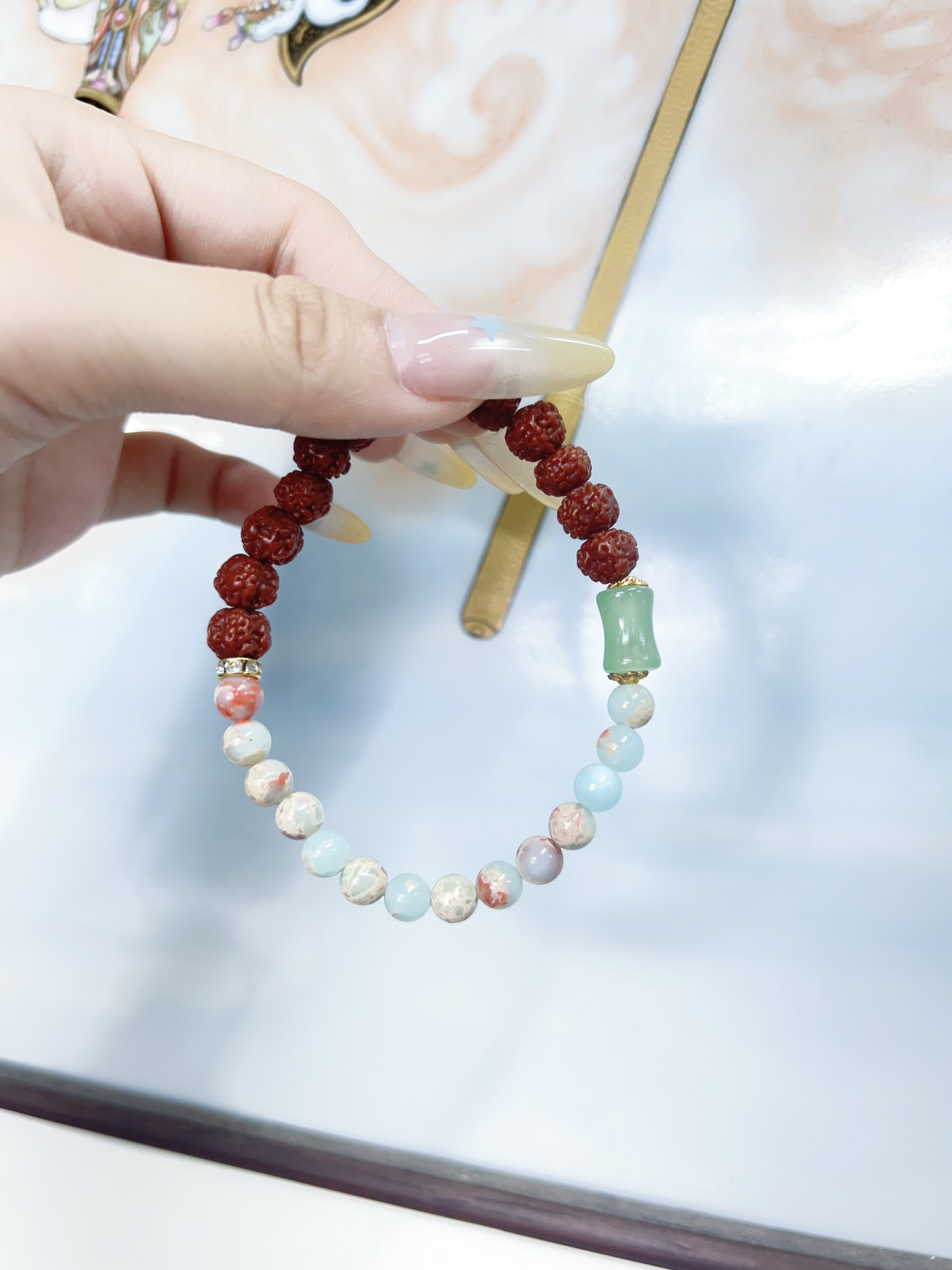 非金属木质手链 精美手串S-0283不带礼盒