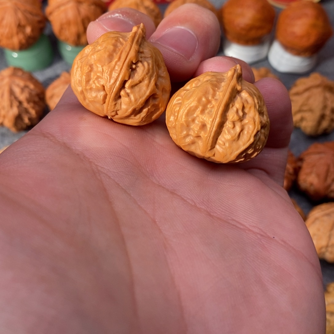 文玩核桃把件小粗筋