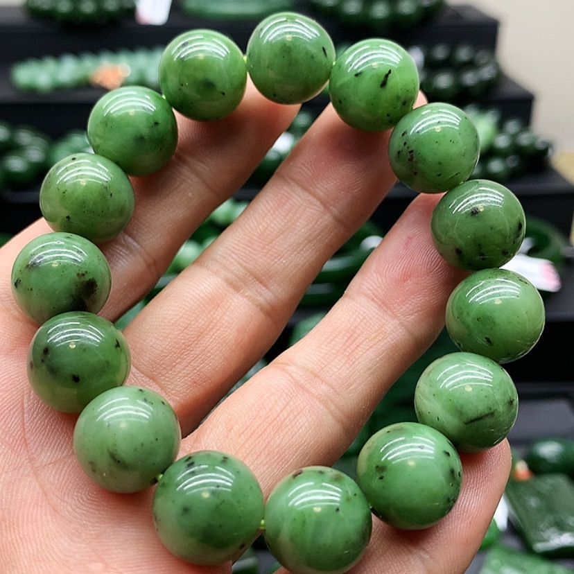 【闪购商品】和田玉（碧玉）手链未镶嵌