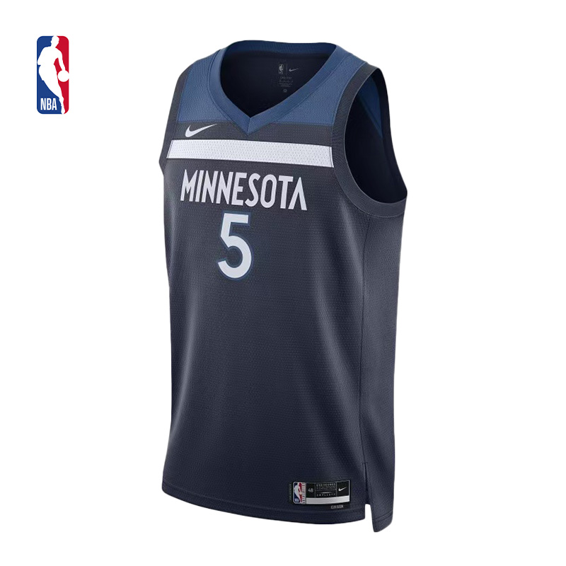 NBA官方Icon Edition森林狼安东尼爱德华兹球衣速干男款