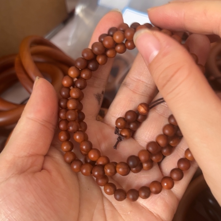 枣木心**动0.6尺寸108颗