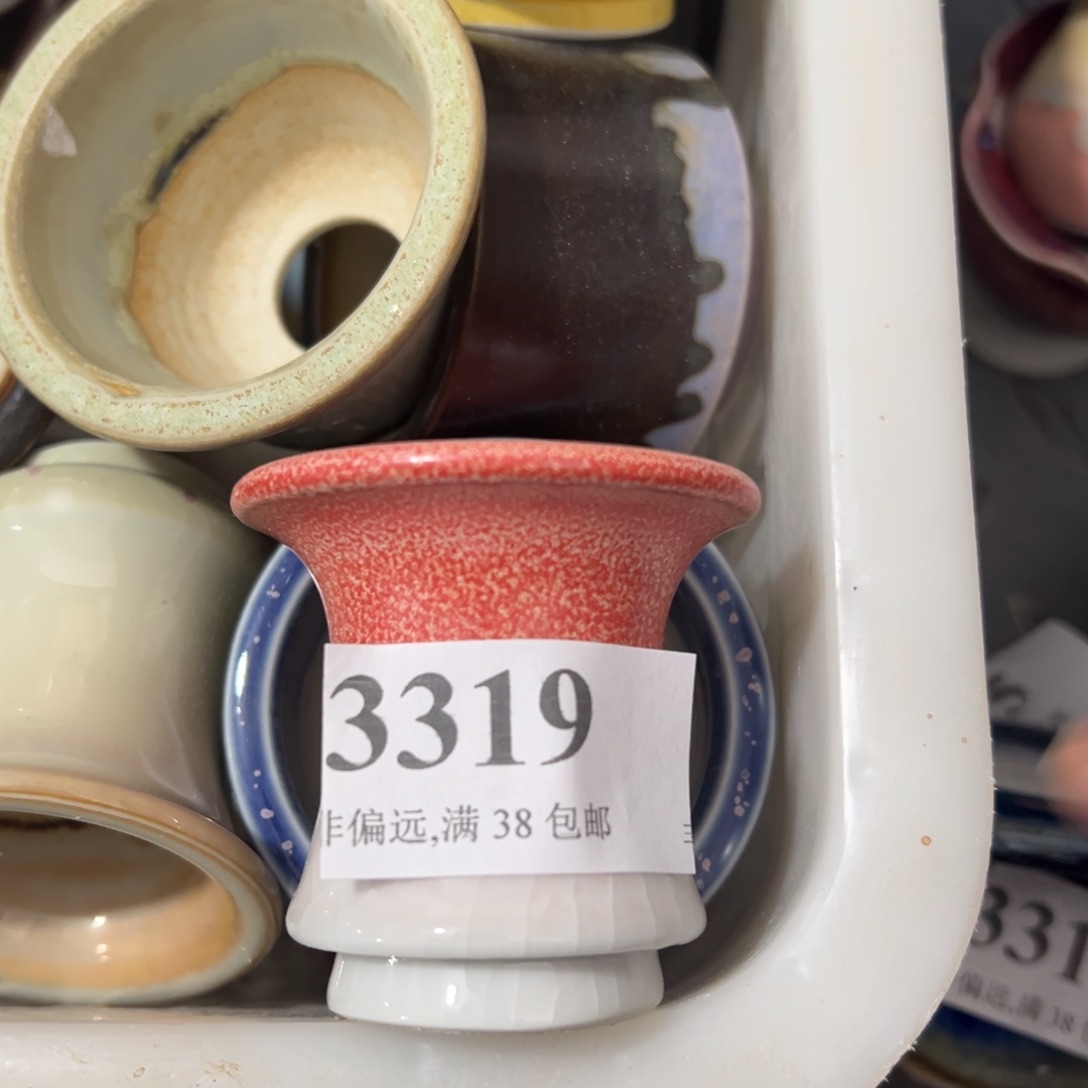 红陶景德镇手工花盆