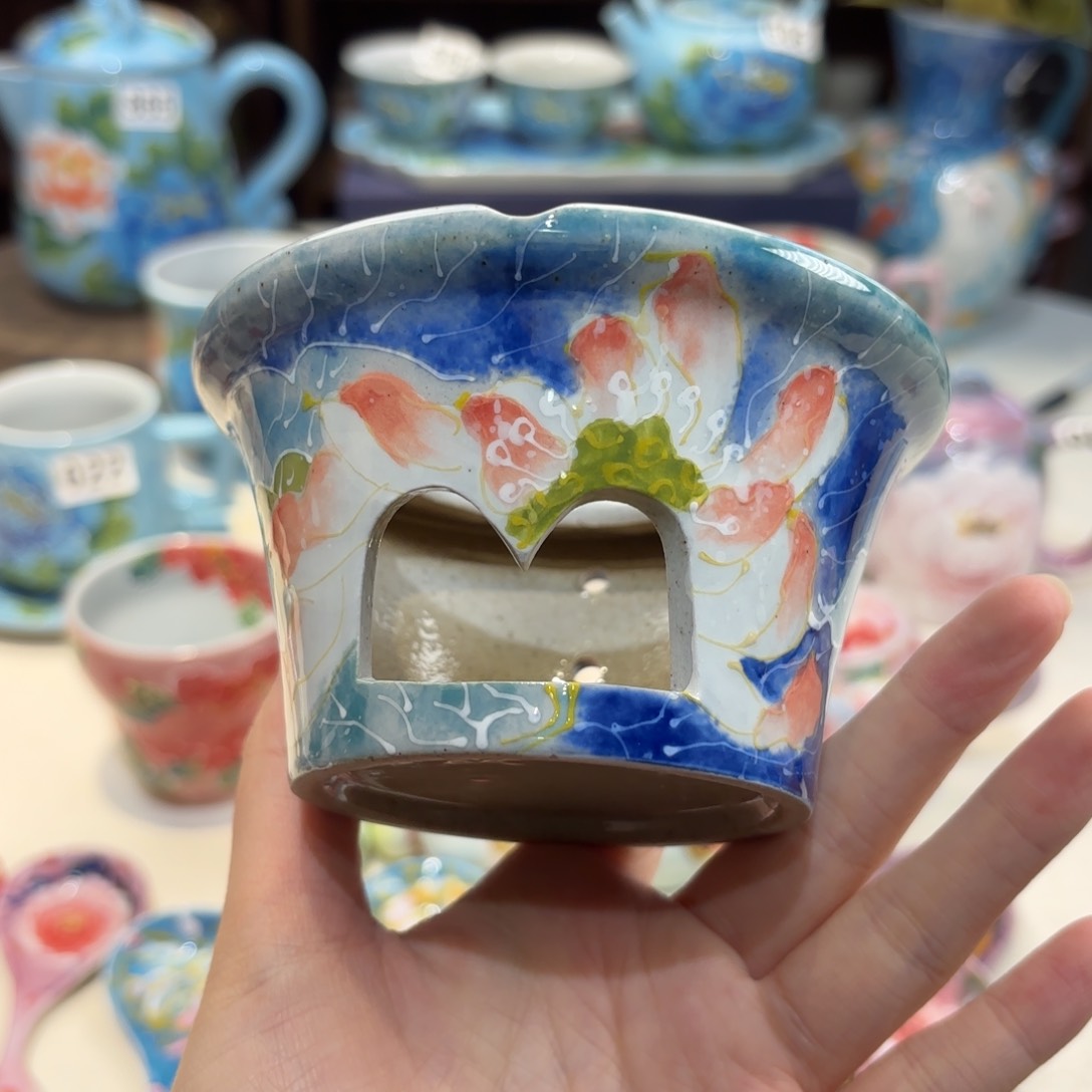 景德镇手绘高温釉下彩陶瓷茶具
