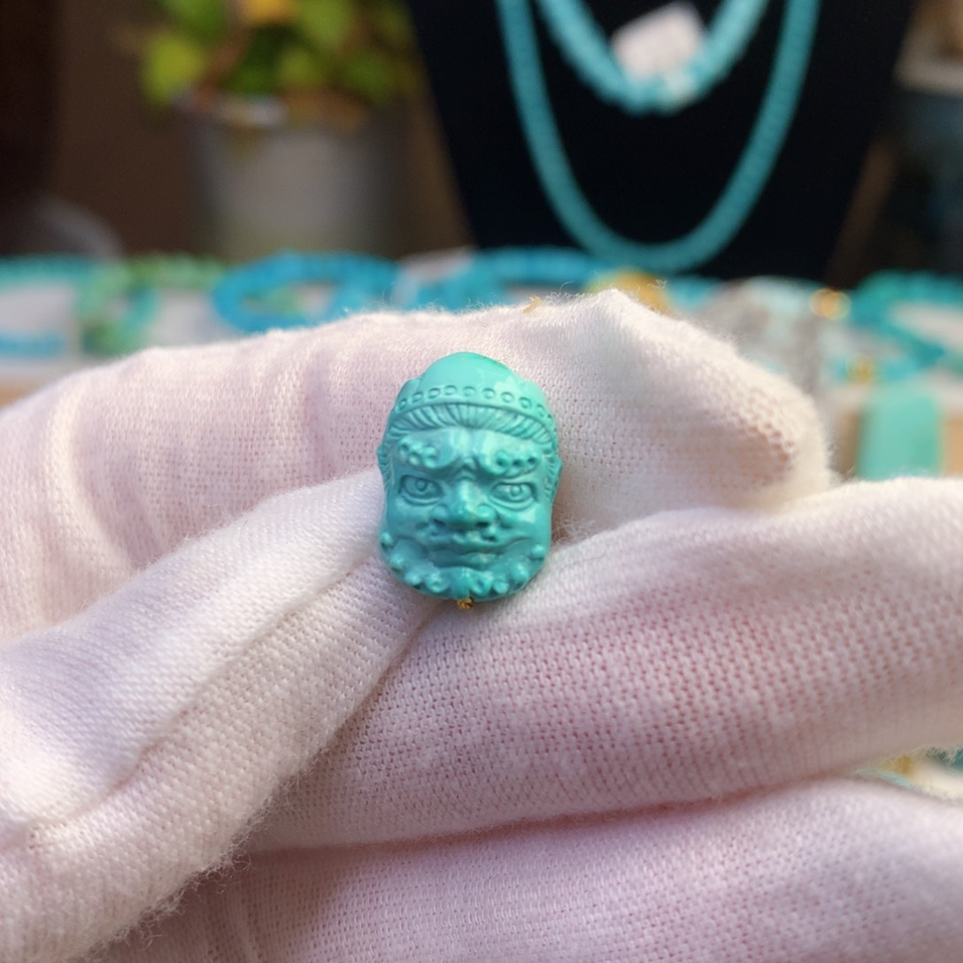 绿松石珠宝奇石未镶嵌