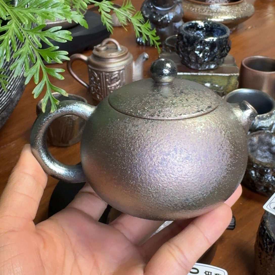 杯建水紫陶柴烧茶器