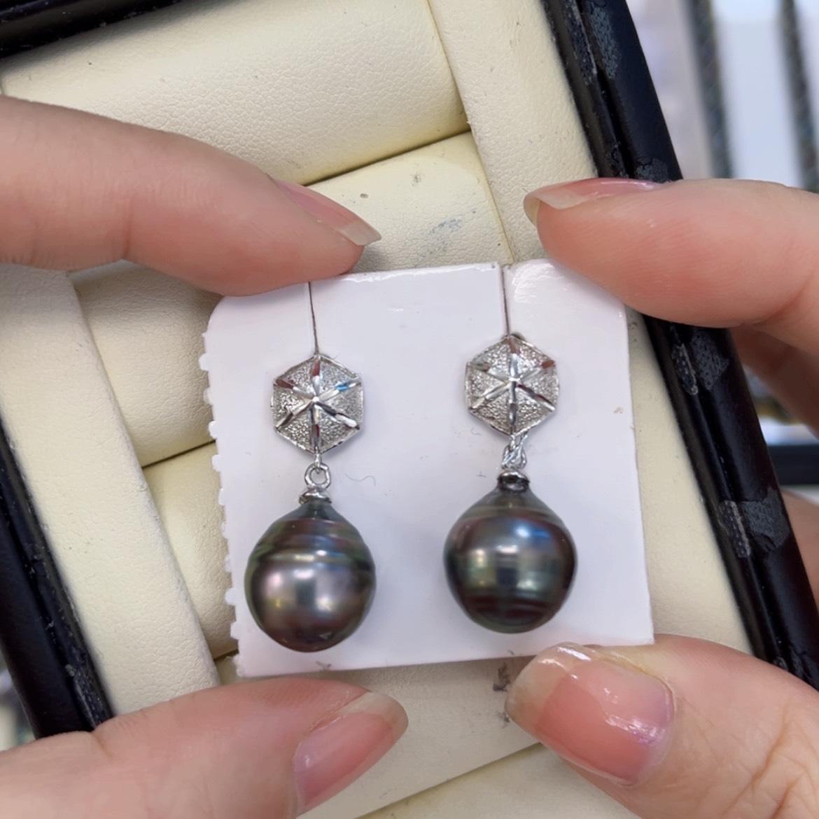 【闪购商品】海水珍珠耳饰未镶嵌