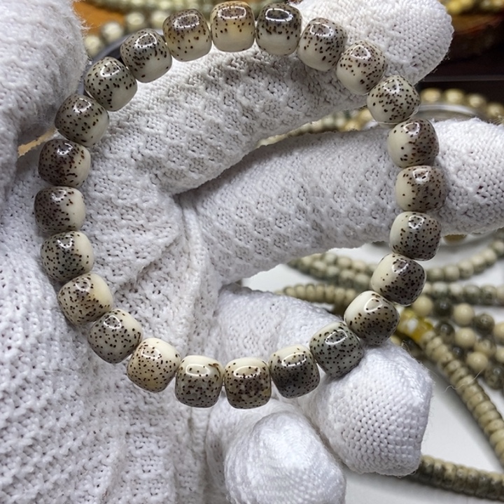 星月菩提手串果冻料深背河豚卡9