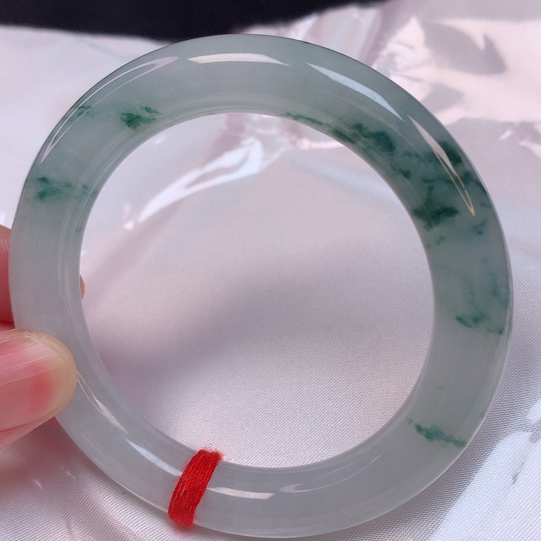 翡翠手镯未镶嵌54 翡翠手镯