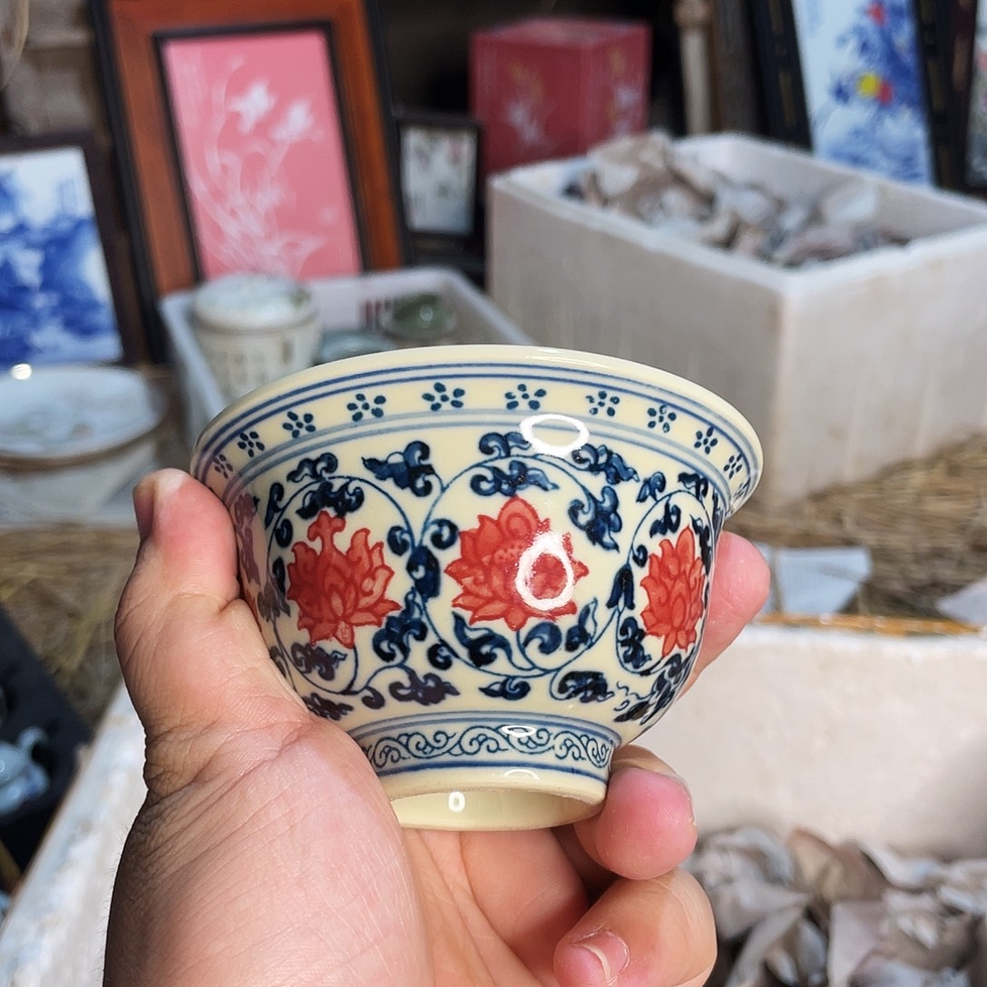 杯景德镇陶瓷艺术品