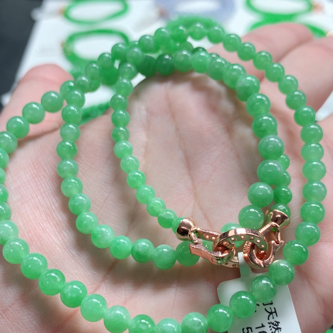 翡翠未镶嵌手链翡翠