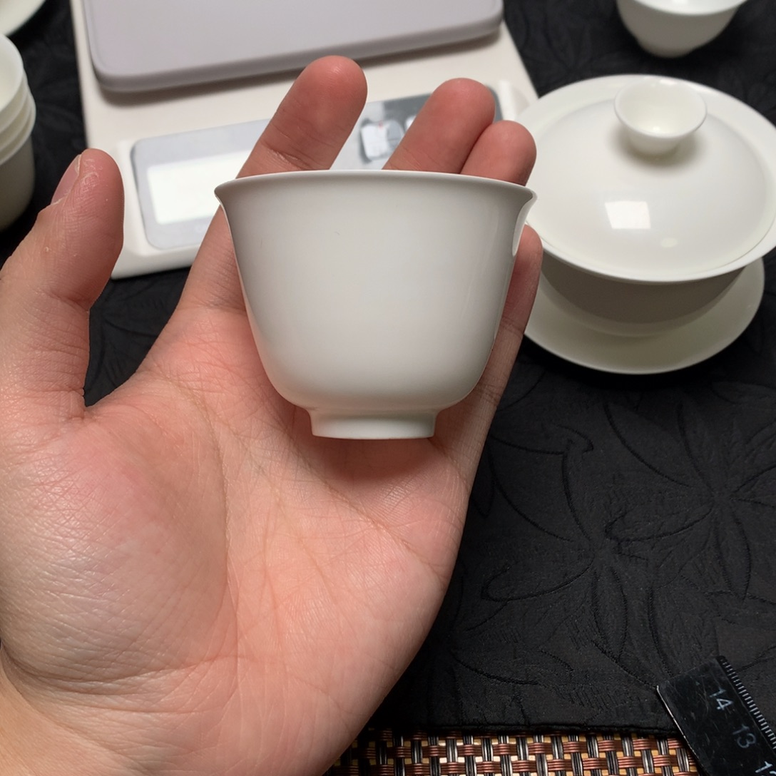 z***h花神杯骨瓷薄胎茶具