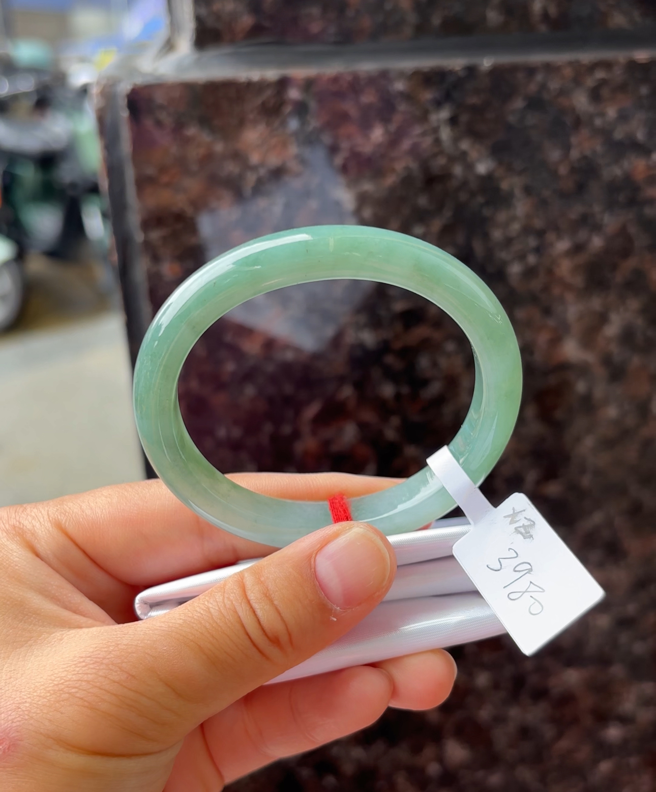 XZ（上新）五十四圈贵妃翡翠a货手镯