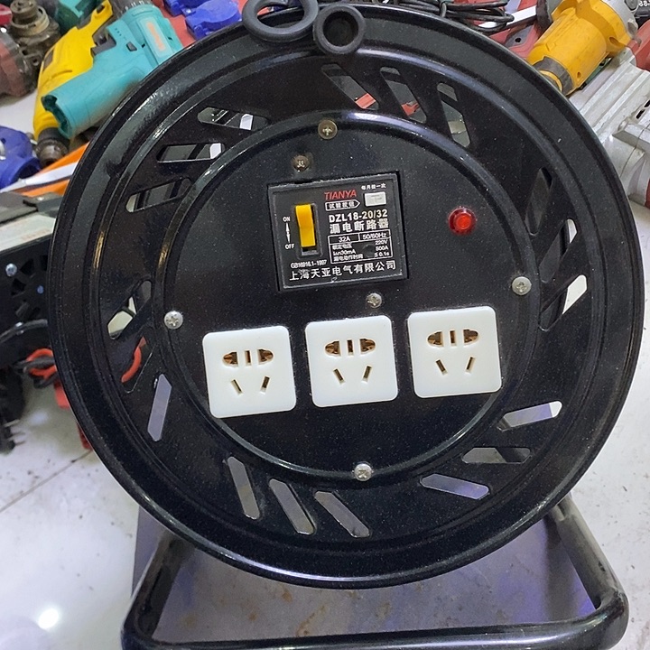 可绕50米左右电缆线缆盘绕线盘收线卷线盘收线 金属空盘