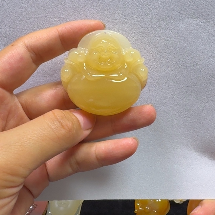 s***g石英质玉（黄龙玉）未镶嵌手镯